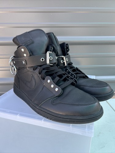 靴 NIKE AIR JORDAN1 STRAP COMME des GARCONS Buy Comme des Garçons x Air Jordan 1 Retro Strap High 'White
