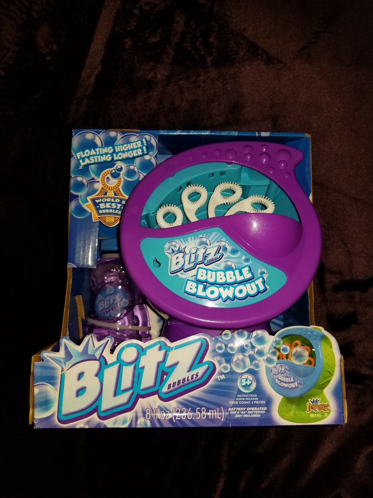 Blitz Bubble Blowout Auto Bubble Machine