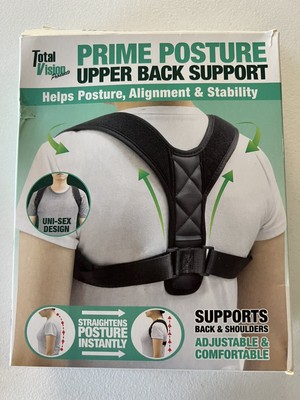 Total Vision Products Back Support Stability Upper Posture Prime Alignment New