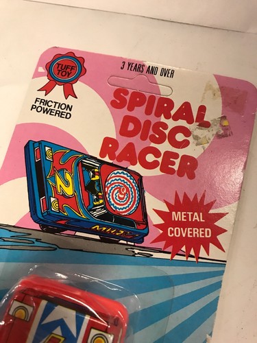 Tuff Toy Friction Powered Spiral Disc Racer