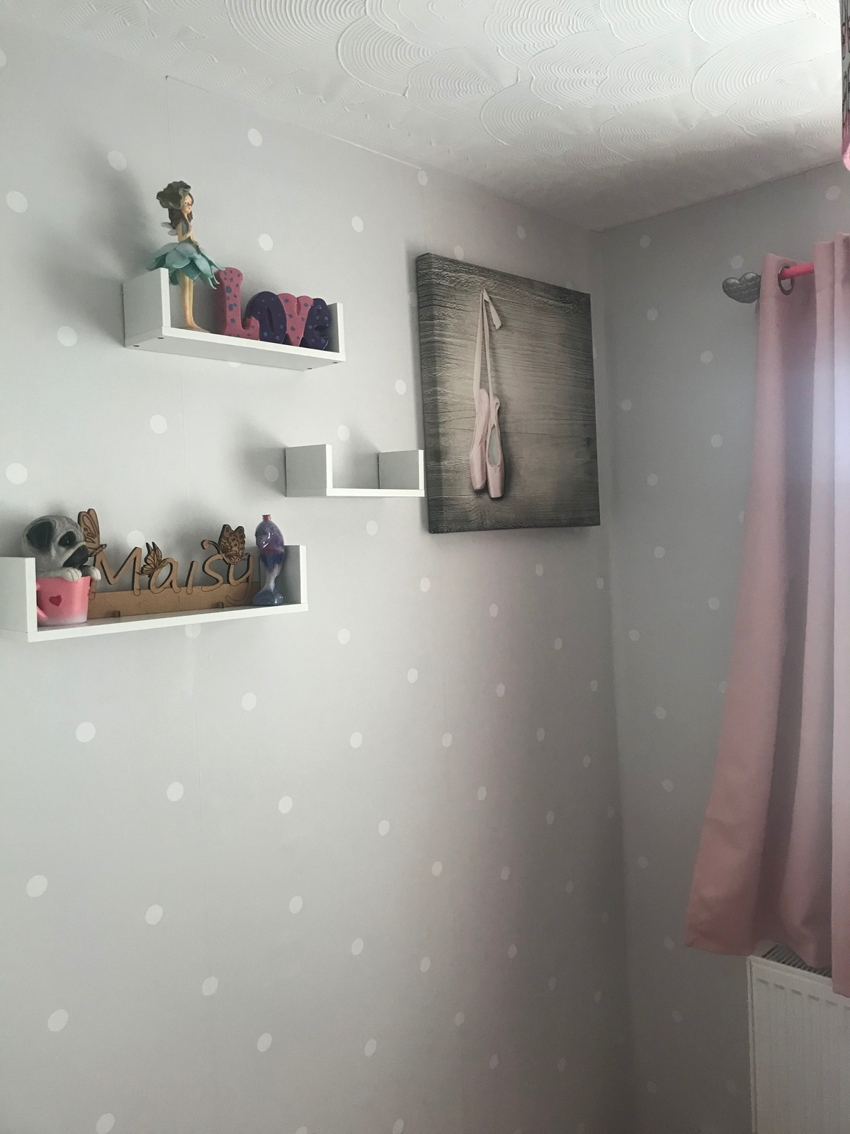 DOTTY WALLPAPER ROLLS GREY / WHITE HOLDEN DECOR 12600 POLKA DOT eBay