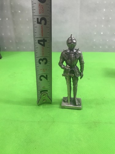 Veronese Knight Statues Myths and Legends Historical Miniature Metal Collection