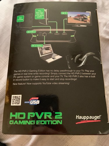 Hauppauge HD PVR 2 Gaming Edition HD recording device 1080p
