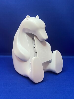 Polar Bear 3M Post-it Pop-Up Sticky Note Dispenser Holder White