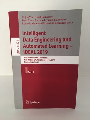 Intelligent Data Engineering And Automated Learning - Ideal 2019: 20Th Inte...