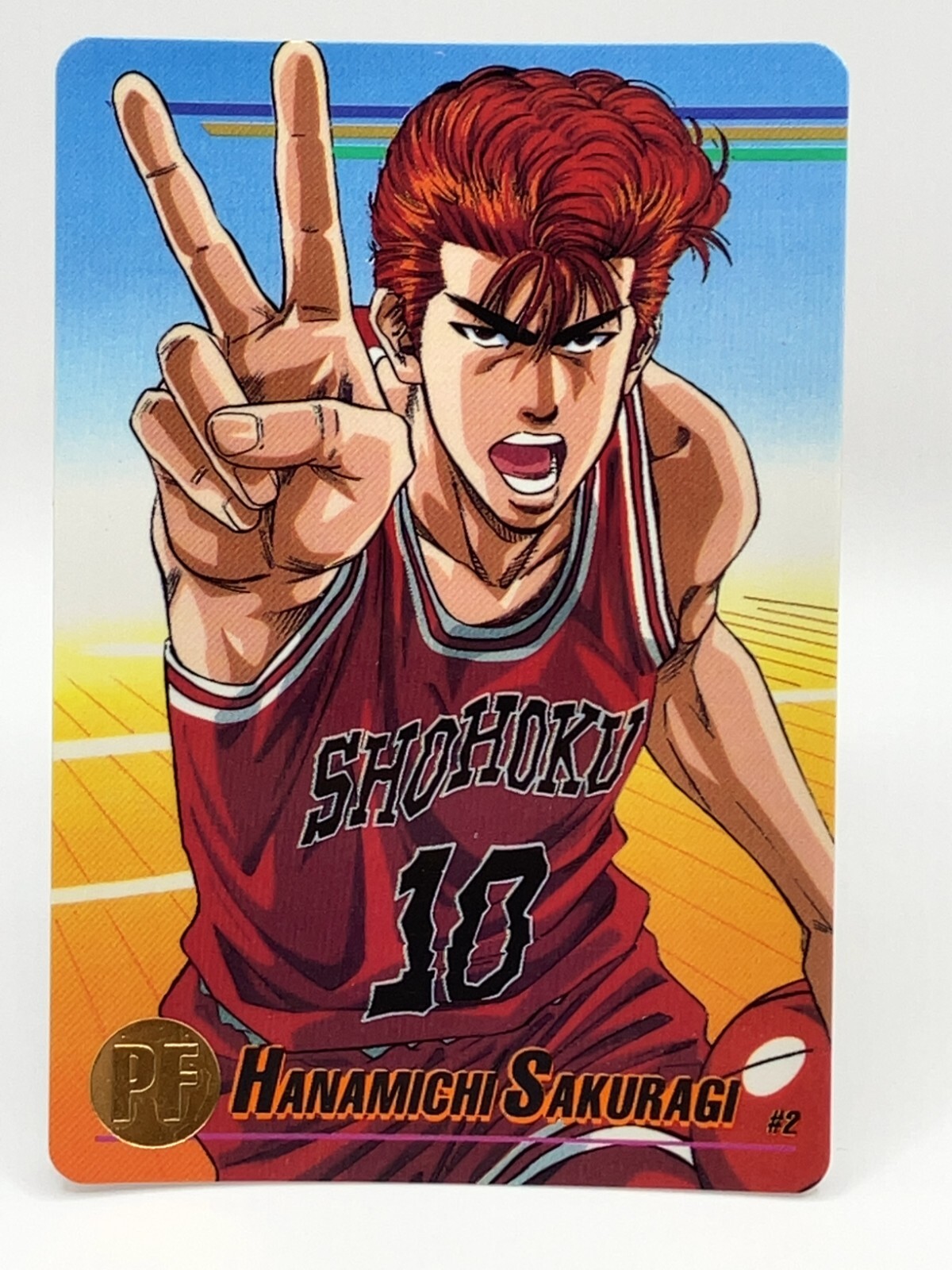 Slam Dunk Hanamichi Sakuragi TCG Vintage Card Shonen Jump Slam Dunk Hanamichi Sakuragi TCG Vintage Card Shonen Jump