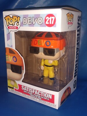 DEVO SATISFACTION YELLOW SUIT FUNKO POP VINYL FIGURE NEW IN STOCK ARE WE NOT MEN