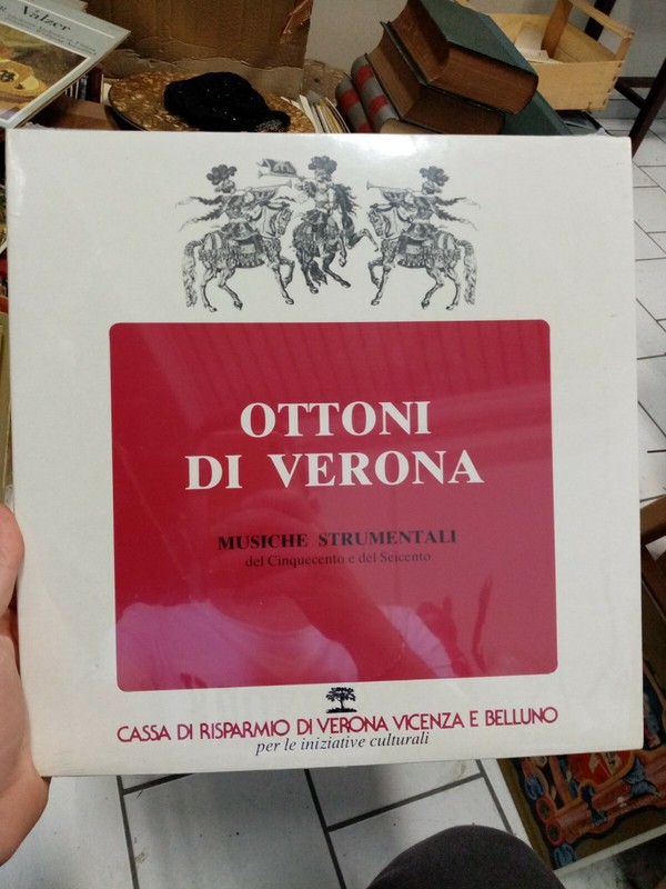 Brass Di Verona Musique Strumentali Del Cinquecento Seicento 1984 Lp ScellÃ©