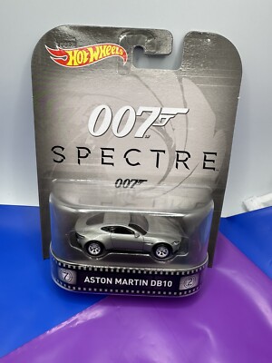 Hot Wheels Retro Entertainment 007 Aston Martin DB10 James Bond 2016 Mattel