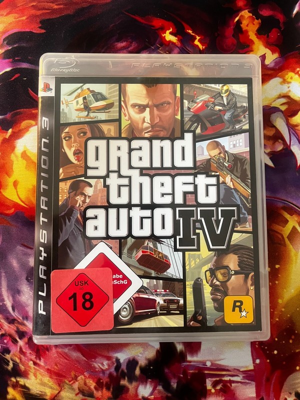 Grand Theft Auto 4 Iv Gta Ps3 Playstation 3 Spiel Ovp