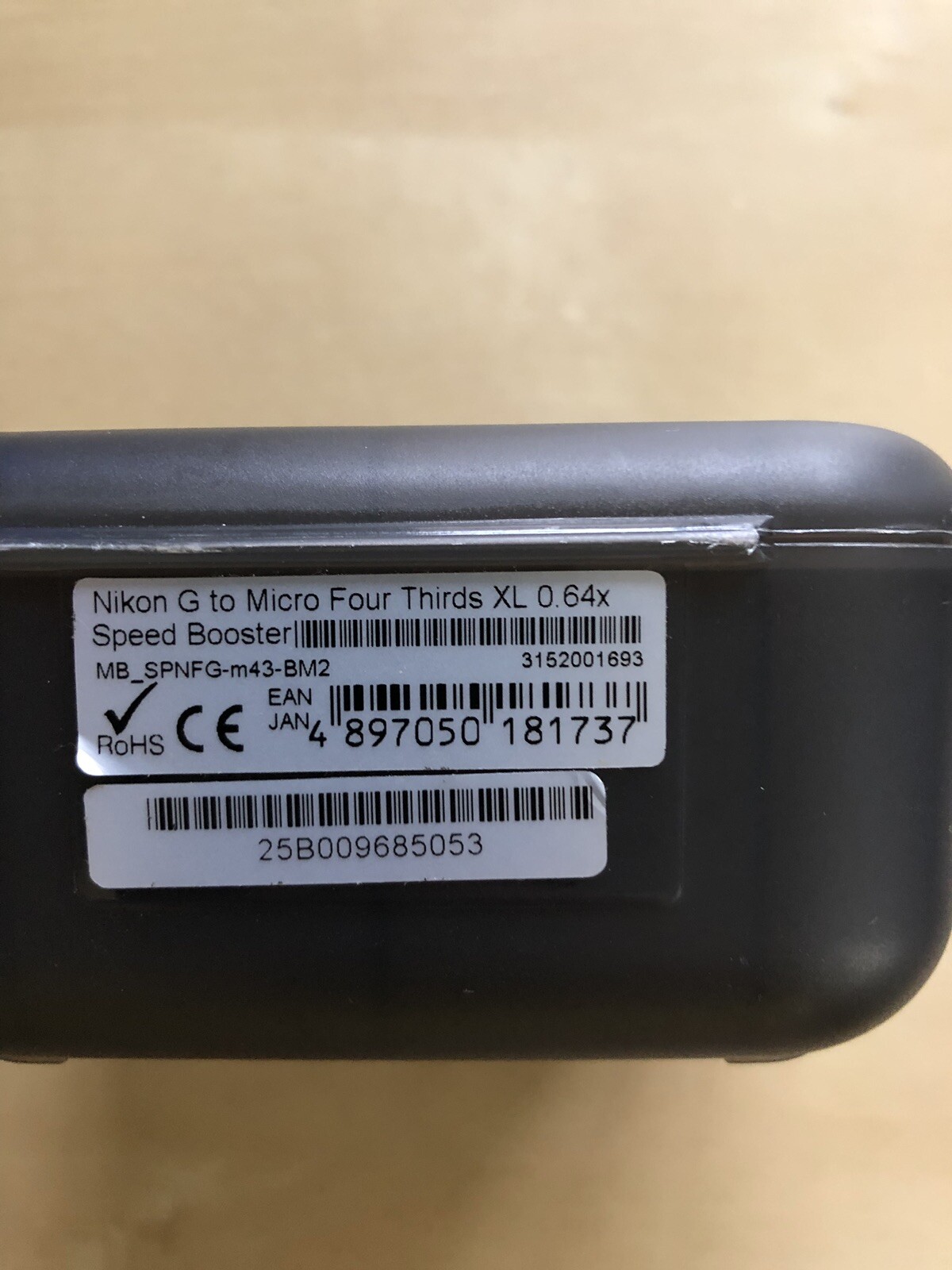 Metabones Speed Booster XL 0.64x Adapter for Nikon F-Mount Lens to Select Micro