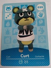 Curt #020 Animal Crossing Amiibo Card. NEVER SCANNED! | eBay
