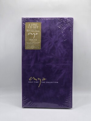 ENYA Only Time The Collection 4-CD Box Set 2002 Hype Sticker NEW SEALED 