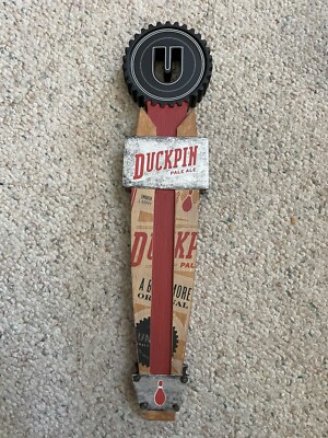 Union Craft Brewing Duckpin Pale Ale tap handle