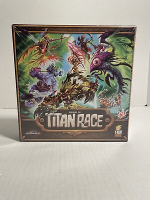 Titan Race Board Game Funforge NeverWorld Games Ages 8+ Furious Race Brand New