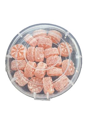 BONBONS ORANGE-20 BONBONS PIQUANTS (1 PAQUET)