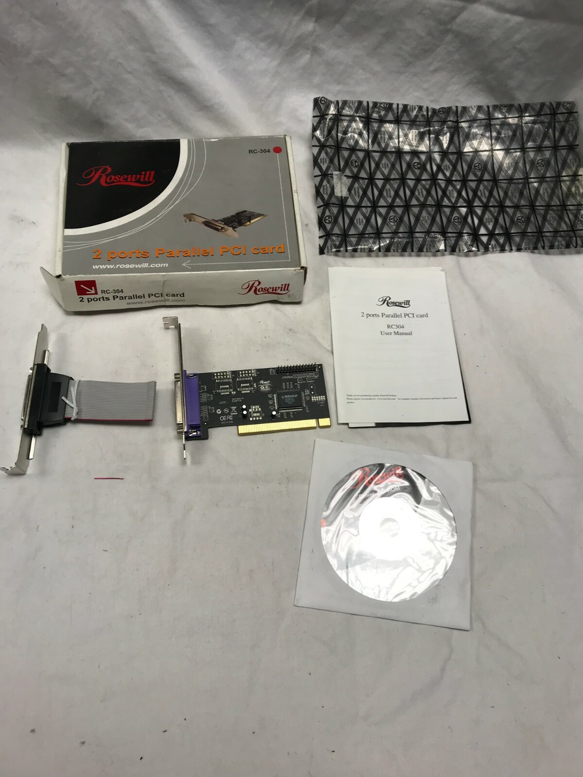 UN SEALED ROSEWILL 2 PORTS PARALLEL PCI CARD RC304のeBay公認海外通販｜セカイモン