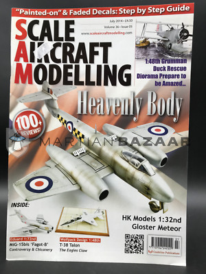 Scale Aircraft Modelling July 2014 Vol 36 Issue 05 Gloster Meteor / Alpha Jet
