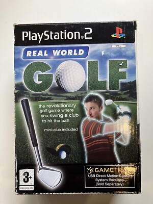 PlayStation 2 - Real world golf Gametrack - Miniclub Kit - Rare - Motion Capture