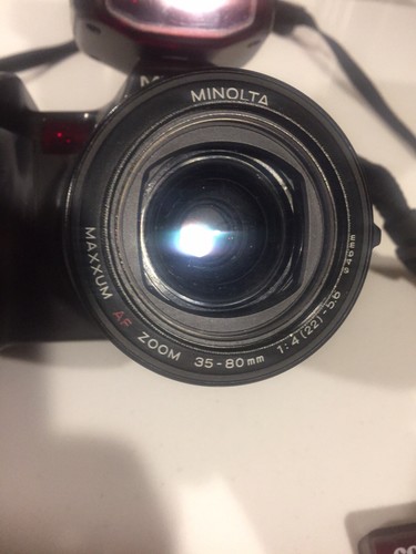 Minolta Maxxum 8000I Black 35mm Camera Body