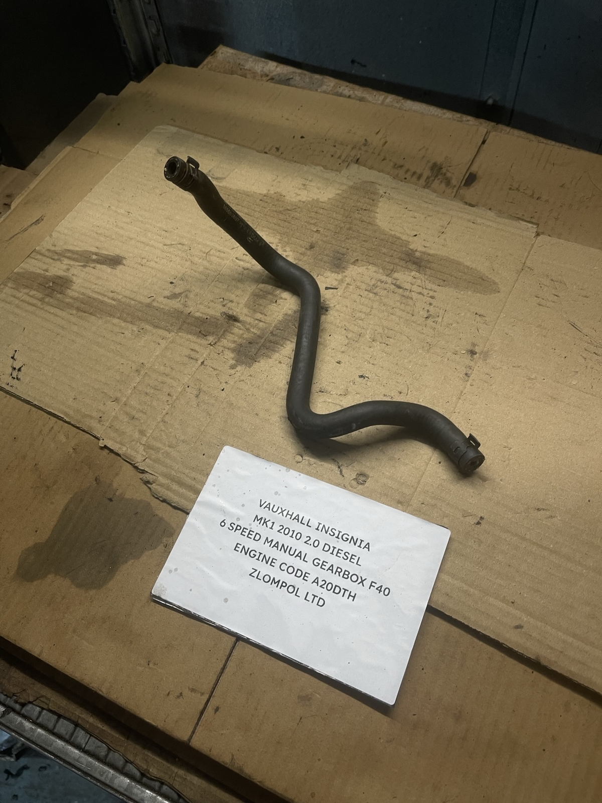 Vauxhall Insignia Mk1 2010 2.0 Diesel - Engine Coolant Pipe 565563897