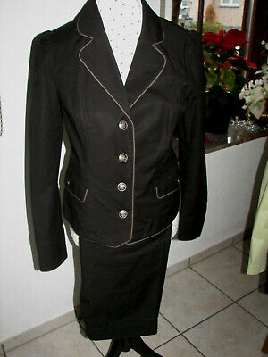 Alba Moda Anzug Jacke und Bermuda Hose schwarz Größe 38 Neuwertiger Zustand   