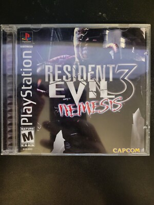 Resident Evil 3 Nemesis - PlayStation 1 PS1 - CIB Black Label W/ Reg Card