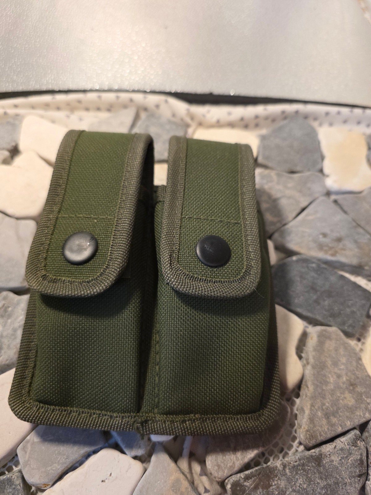 Low Profile Magazine Pouch OD Green MOLLE Compatible for 5.56mm - Excellent Cond