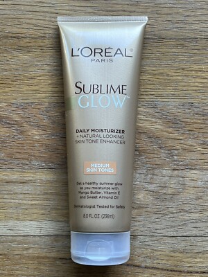 LOreal Paris Sublime Glow Daily Moisturizer Medium Skin Tone Enhancer 8 fl oz