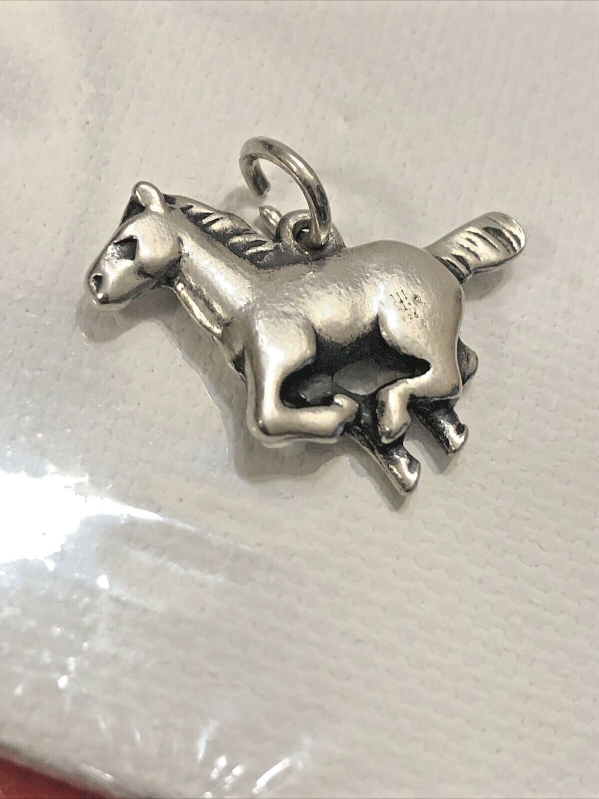 Standing Horse Charm Sterling Silver - Made in the USA Standing Horse Charm Sterling Silver - Made in the USA