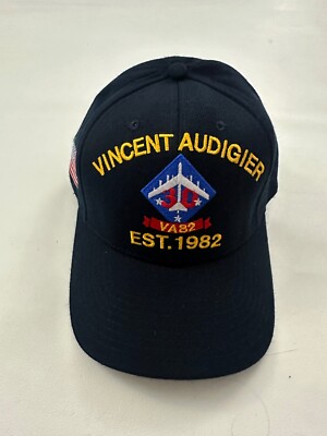 The Corps Vincent Audigier VA 82 Logo Blue Baseball Cap Hat One Size