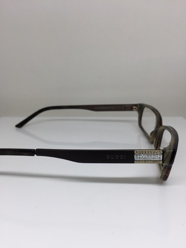 Pre-owned Gucci Gg 2939 Eyeglass Gg 2939/strass C. Njj Tortoise & Brown W/ Rhinestones In Clear Demo Lenses