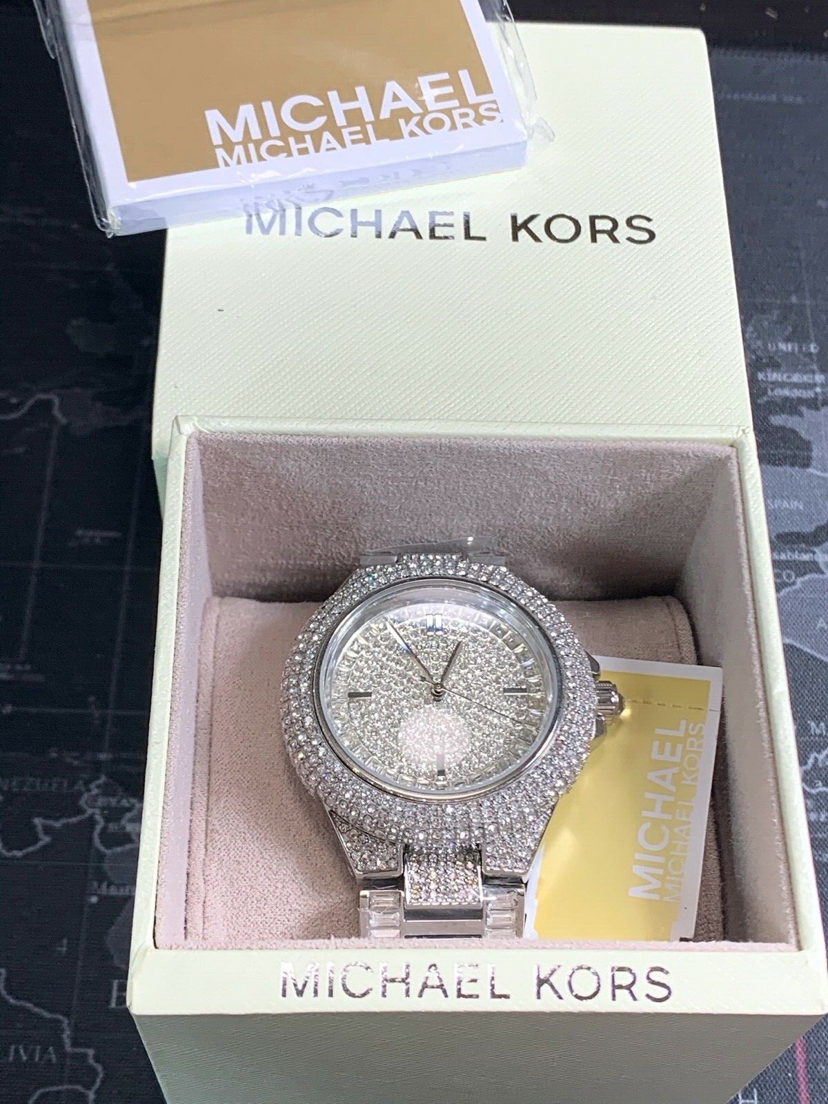 MICHAEL KORS MK5869 Camille Silver-Tone 
