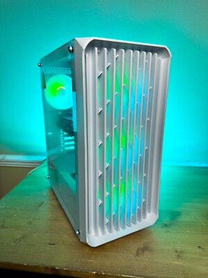Custom White Gaming PC Intel i7 16gb SSD + 1TB Nvidia Quadro k2000 2gb
