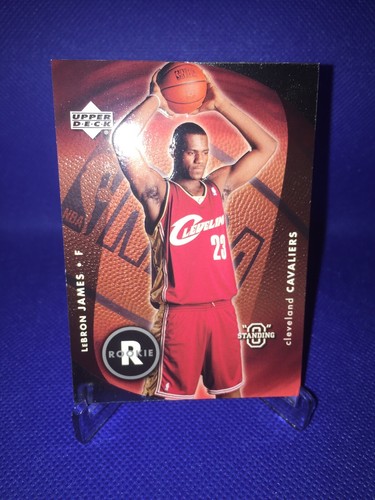 03-04 Upper Deck Standing O レブロン 85 RC 2003-04 Upper Deck Lebron James Standing O Embossed Silver
