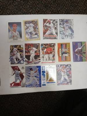 13 Card Albert Pujols Lot Includes 2nd Year Card
