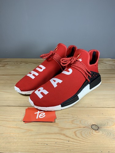 red human race black letters