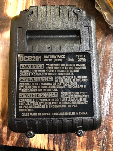 Dewalt Cordless Drill Driver Kit 20V Compact Brushless Motor Tool Set 2Batteries