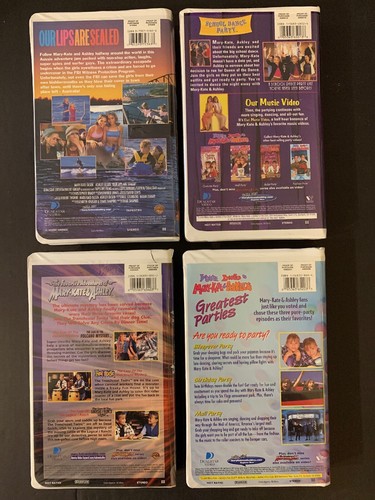 Lot Of ~9~ Mary Kate And Ashley Olsen VHS Tapes Tested Movies