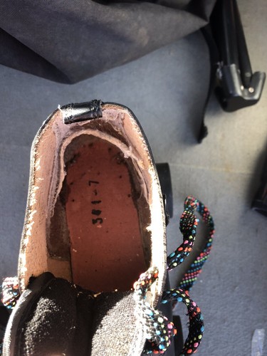 Cobra Roller Derby Speed Skates Black Power Formula Wheels Size 8