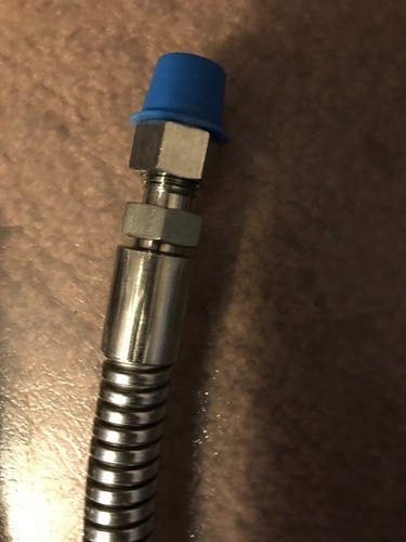 Lot Of (6) Swaglok 4TS31FN31FNS6A-36IN 1/4” Teflon Lined Flex Hose Armor Jacket