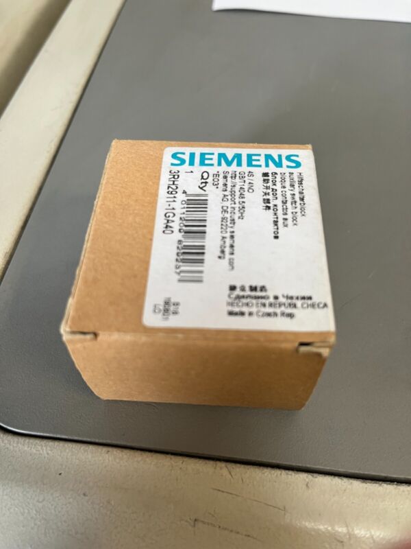 New Siemens 3rh2911-1ga40 New Sealed