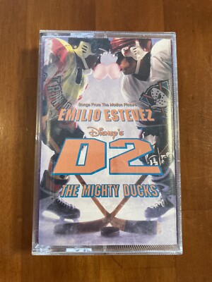 D2: THE MIGHTY DUCKS MOTION PICTURE SOUNDTRACK 1994 CASSETTE TAPE VINTAGE