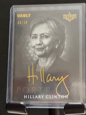 Decision 2016 Candidate Portraits CP40 Vault Hillary Clinton Trading Card 06/10