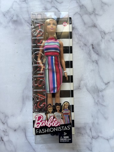 Mattel 2016 Barbie Fashionistas #68 Candy Stripes Doll DYY98 | eBay
