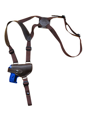NEW Barsony Brown Leather Shoulder Holster Kel-Tec Ruger Mini-Pocket 22 25 380
