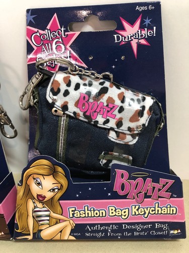 NEW! MGA Bratz Fashion Bag Keychain Authentic Designer Bag RARE! Set Of 2
