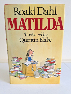 MATILDA by Roald Dahl 1988 First American Edition HC/DJ 3rd Printing