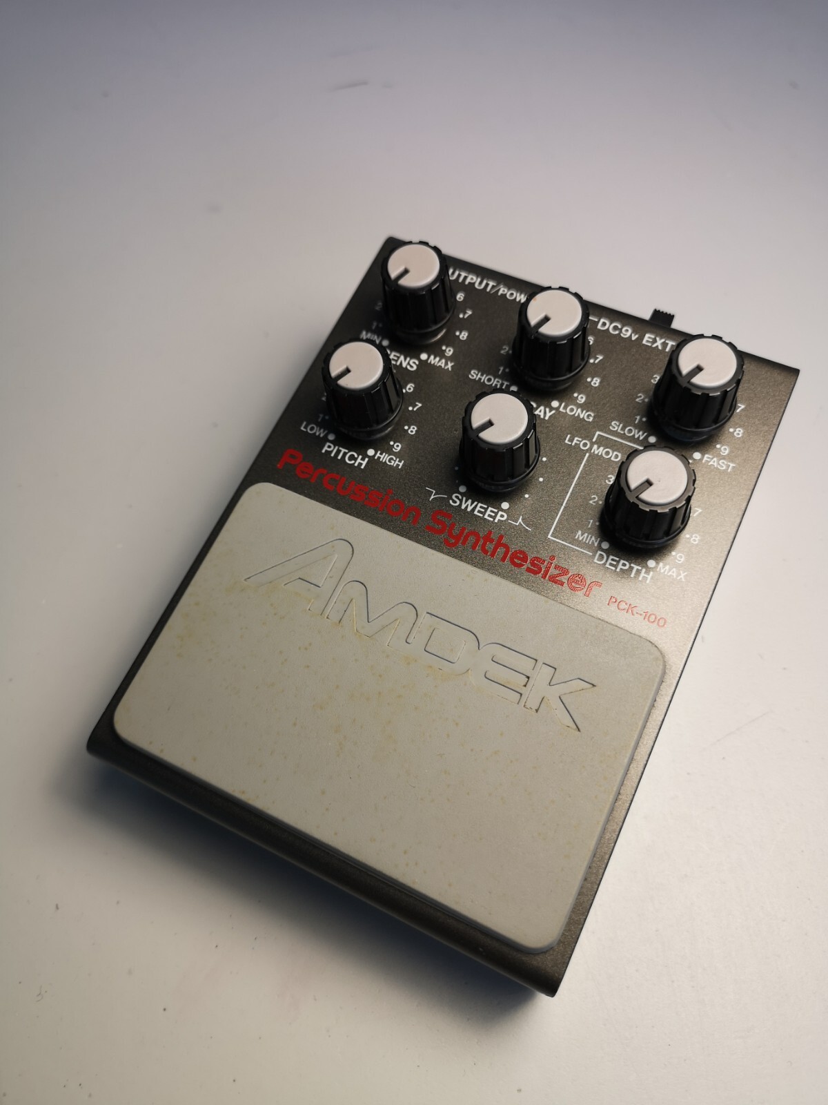 【現状品】AMDEK PCK-100 パーカッション シンセサイザー AMDEK PCK-100 パーカッションシンセ（BOSS PC-2）YMO AMDEK PCK