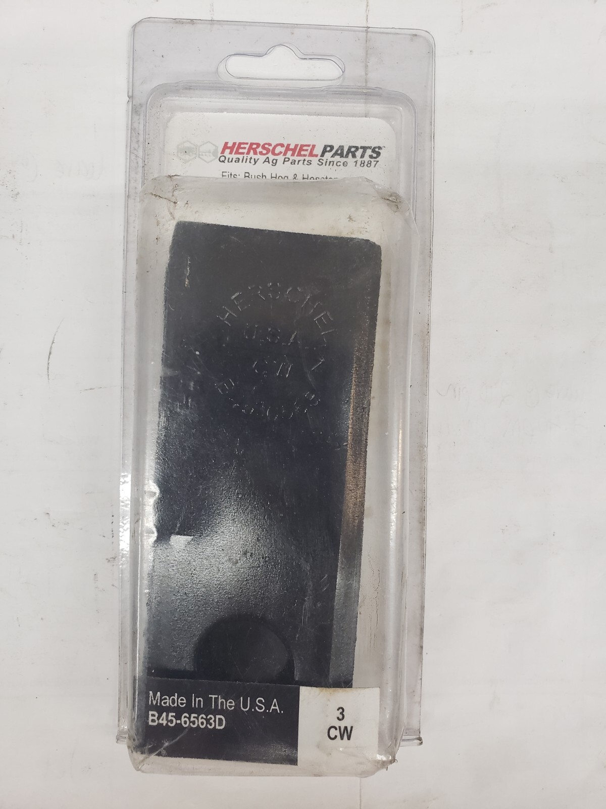 Pk/6 Herschel B45-6563D 3 CW Fits Bush Hog & Hesston | eBay